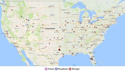 Fertilizer Map US